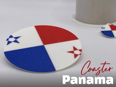 Flag of Panama Coaster