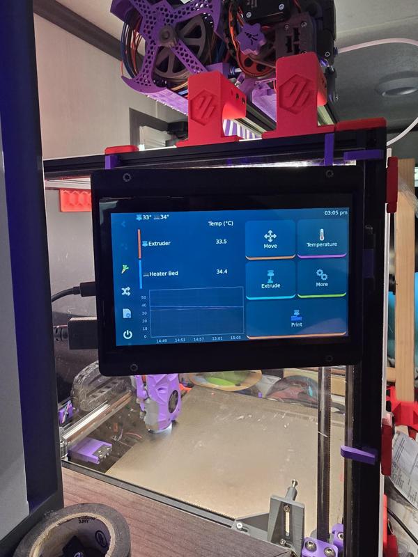 7in klipper screen case