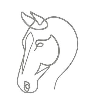 décoration murale cheval