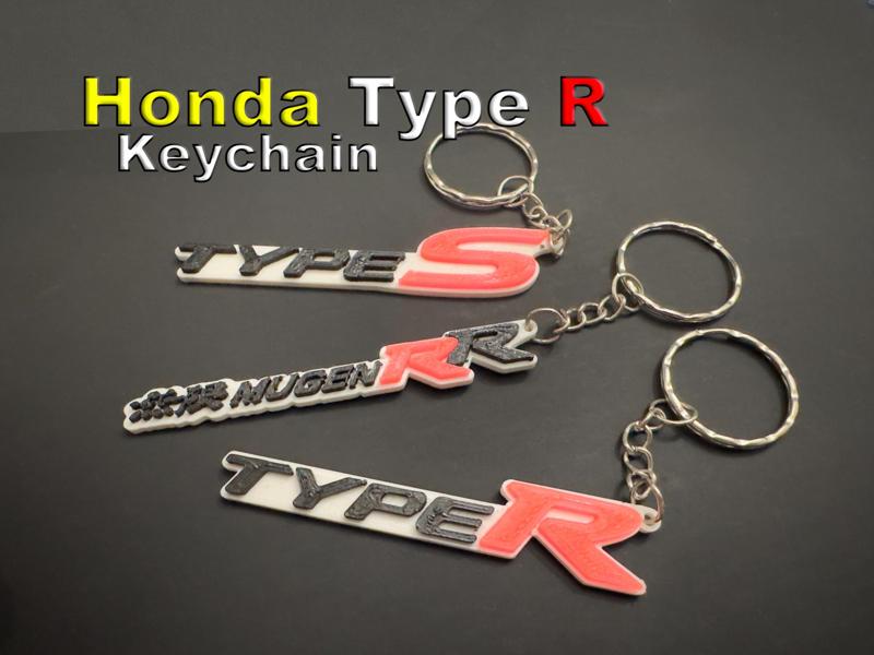 Honda Type R Keychain
