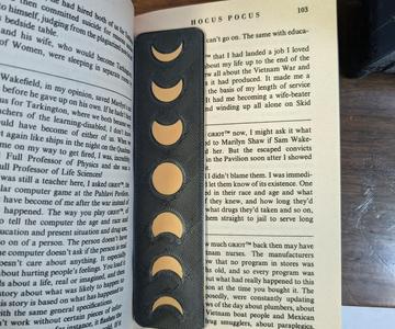 Moon Phase Bookmark - 30 minute print with filament change opportunity for multiple colors