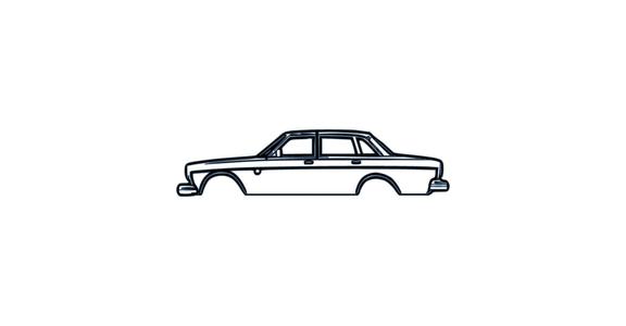 Volvo 164  Silhouette