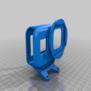 GoPro Hero 8 Mount With Filter Glass 50mm for Martian frame