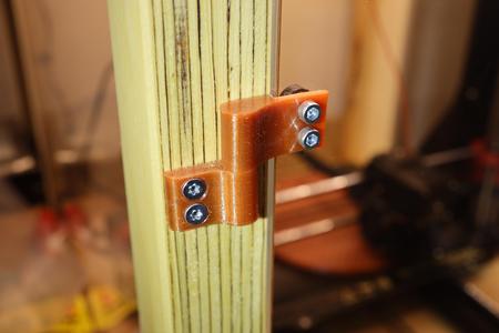 Scharnier für 3mm Plexiglas Türen