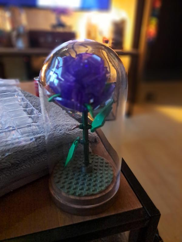 Lego inspired baseplate 11x11 circle | Fits HÄRLIGA bell jar[small version] from IKEA