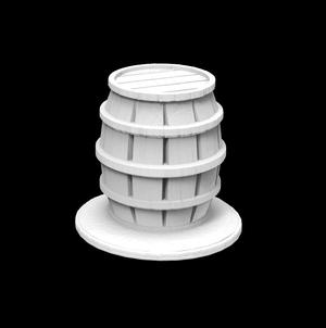 Barrel :: Lotus Decoration C701