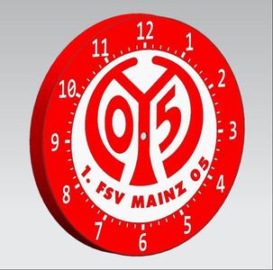 1. Mainz 05 Wall Clock