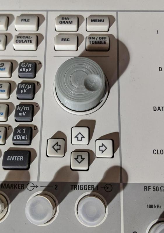 Rohde & Schwarz SMJ/AMU/UPV+ Compatible Encoder Knob