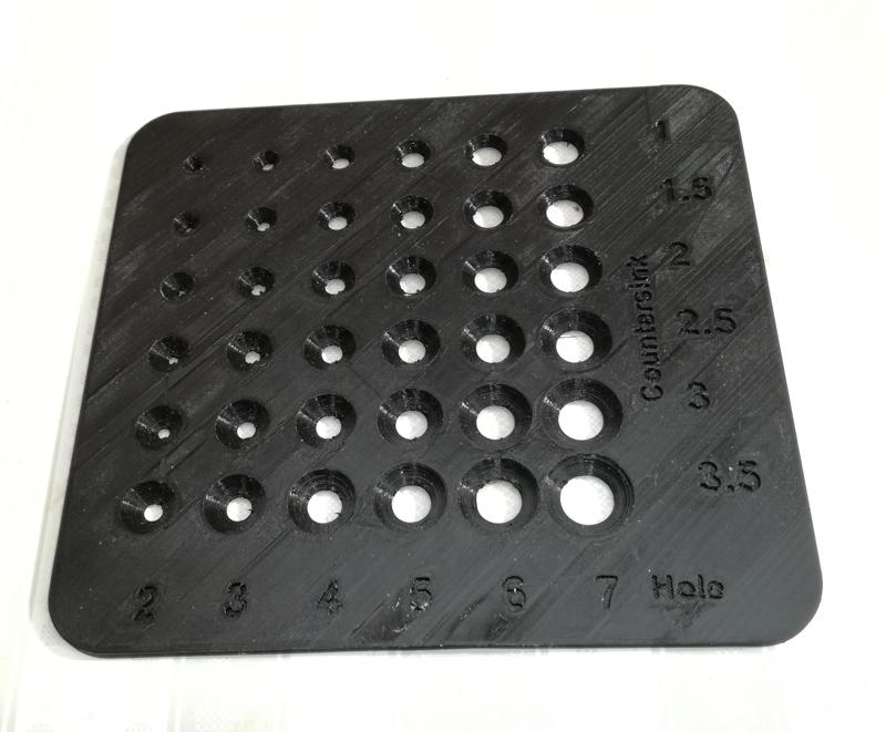 Countersink Hole Gauge (metric)