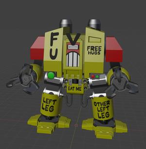 Angry Marine Dreadnought {V1}