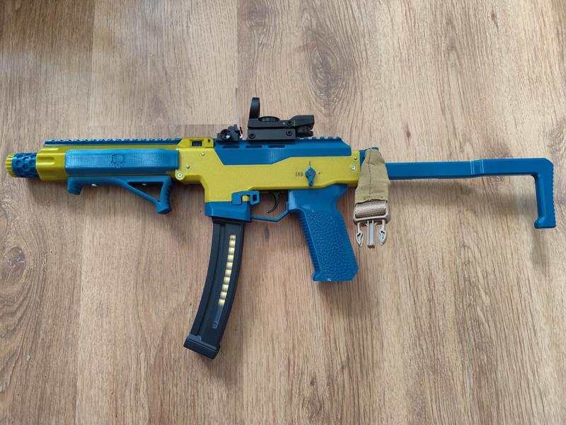 Remixed M-LOK Battery Handguard for Mosquito Beta 2