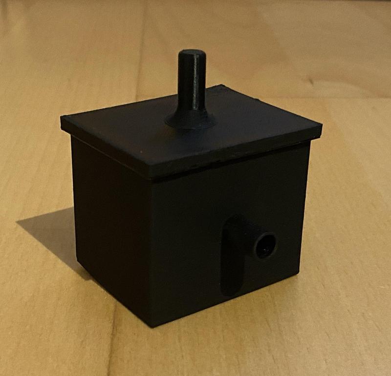 Fotometer-Box mit Küvettenhalterung