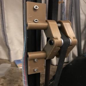 Elbow belt tensioner suitable for 2020 frame
