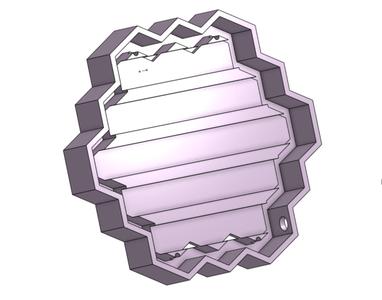 PrismLume 3x3 and 6x6 base with convenience cavities