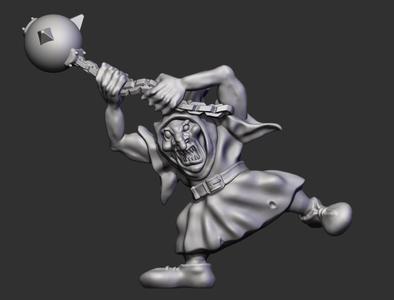 Goblin with ball and chain