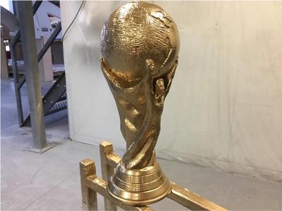 Low Poly Fifa World Cup Trophy