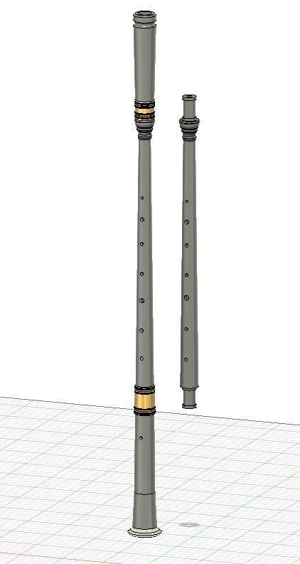 Pastoral Pipes Chanter in D