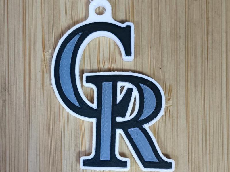 Colorado Rockies Keychain