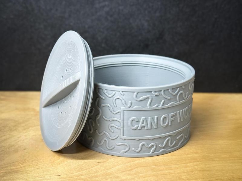 Can of Worms (Bait Jar)