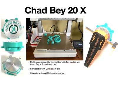Chad Bey 20 X BeybladeX