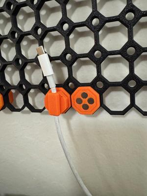 Multiboard magnetic cable mount
