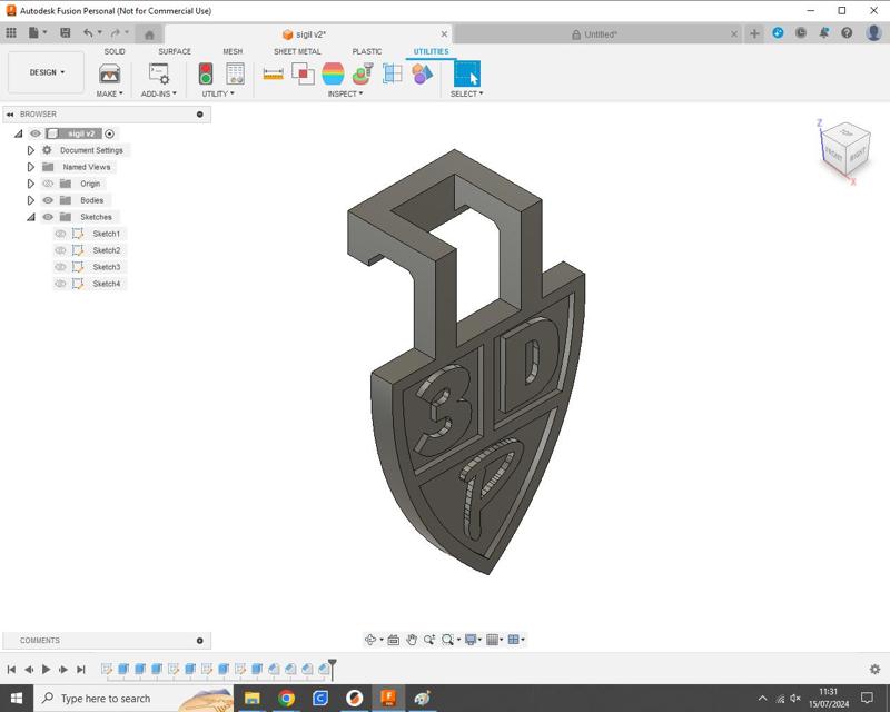 Shield for tower fountain