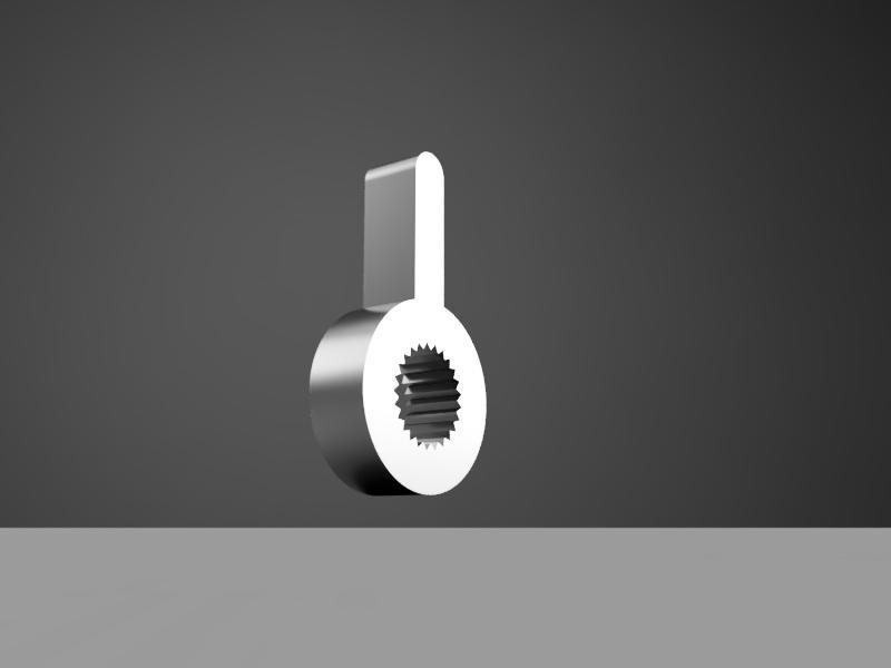 25 Servo Horn Template For Large Servos, Includes fusion 360 f3d and STEP files