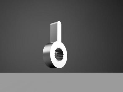 25 Servo Horn Template For Large Servos, Includes fusion 360 f3d and STEP files