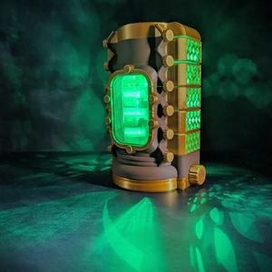 Alchemical Hazard Jar Lamp