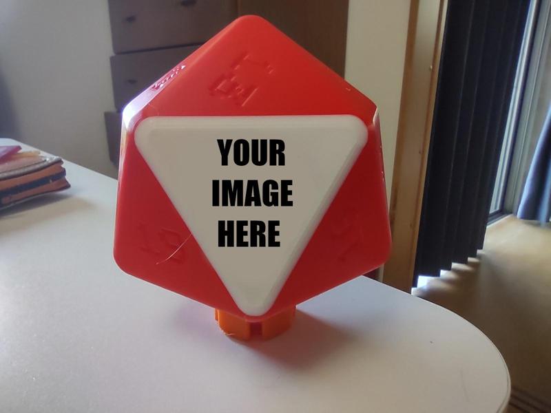 Customizable Giant D20