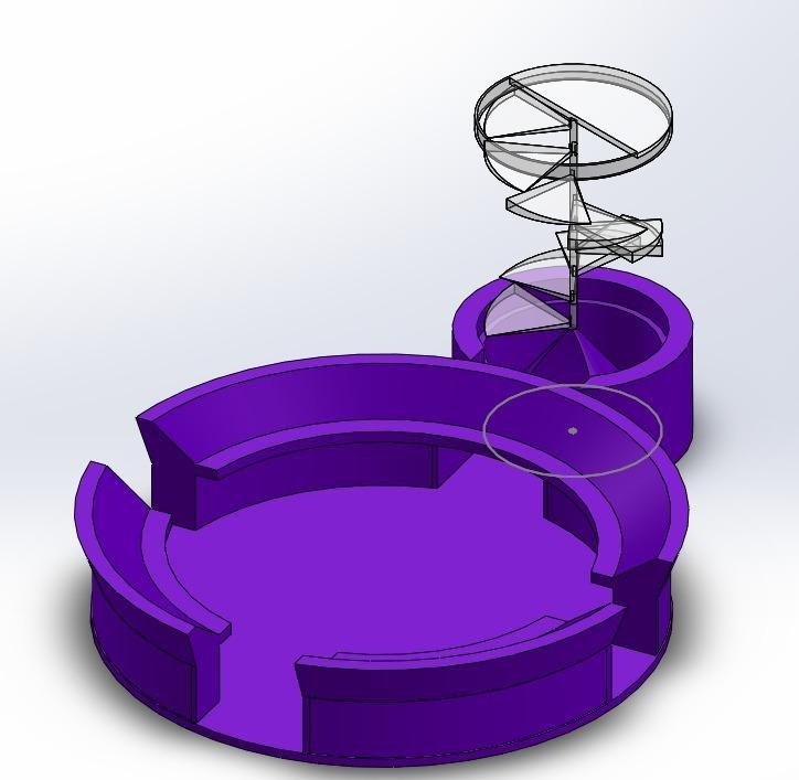 Power Rangers Heroes of the grid Command centre dice tower