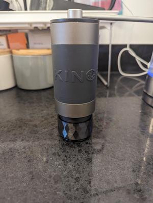 Kingrinder to Aeropress companion pot adapter