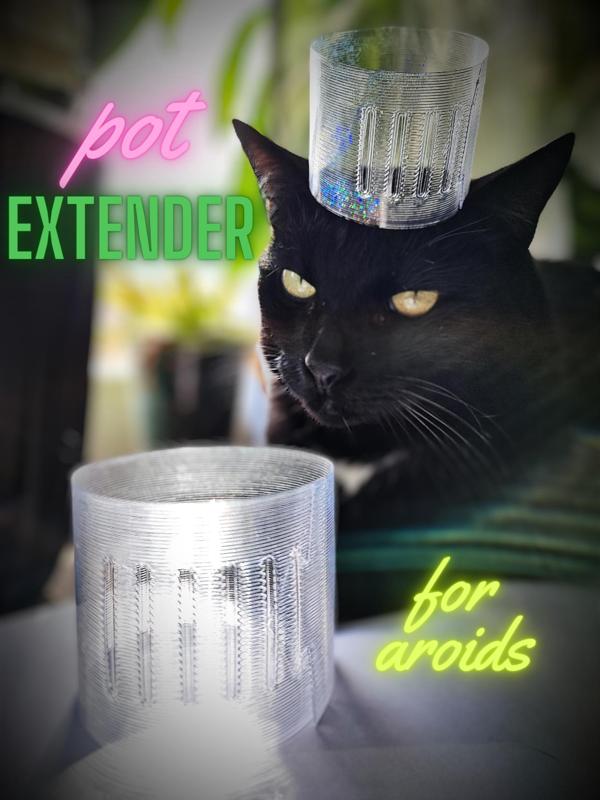 Pot Extender for aroids