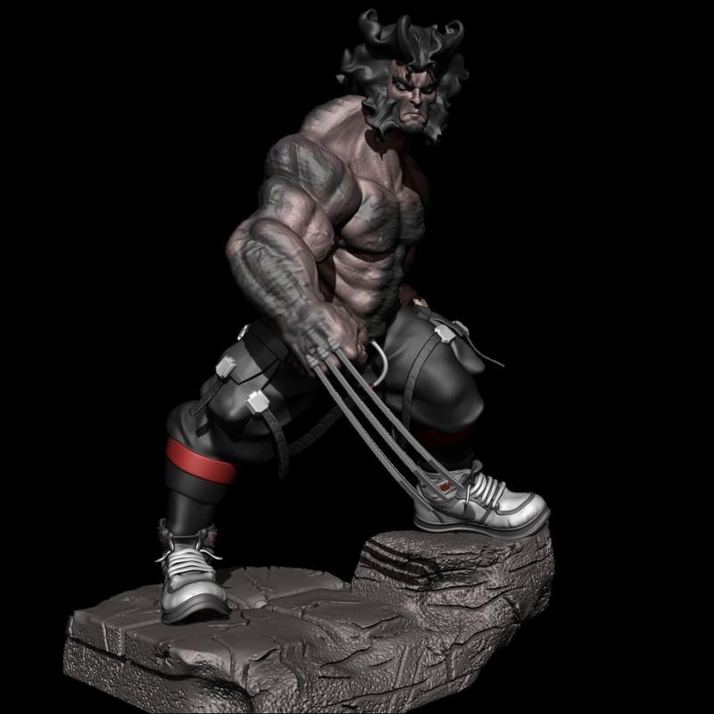 cyberpunk wolverine logan