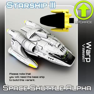 Space Shuttle Alpha Warp Variant Upgrade