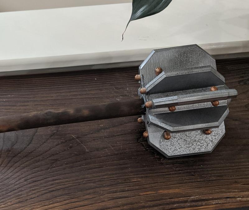The Dice Damage Weapon D6 Mace of Making!