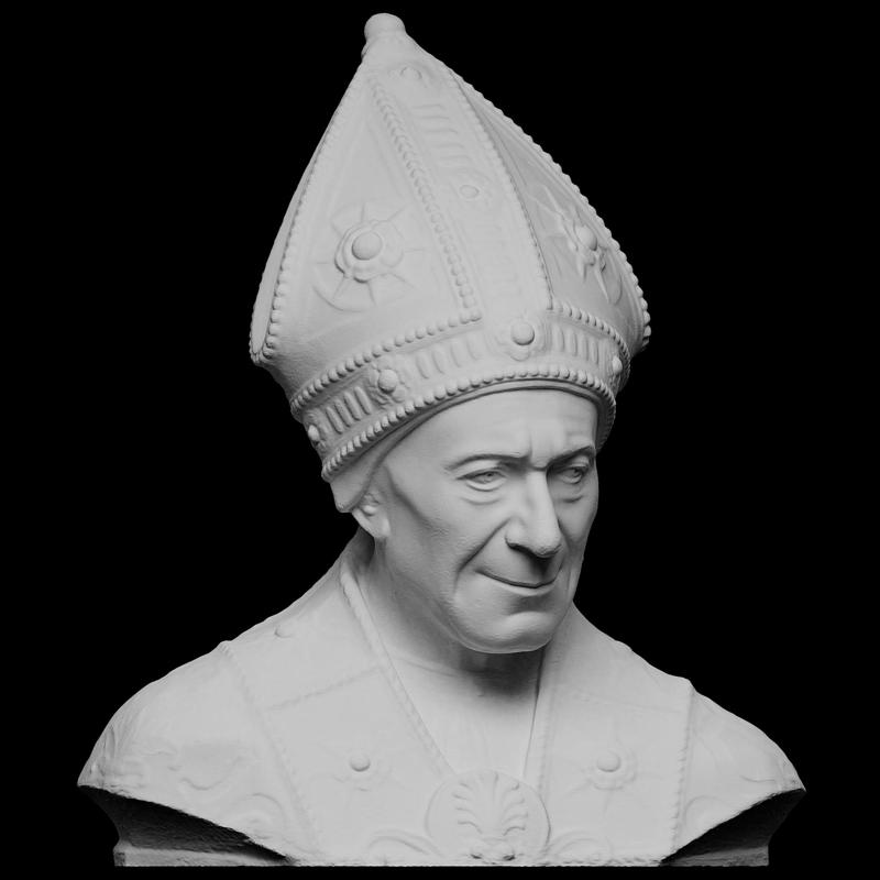 Portrait of Bishop Leonardo Salutati