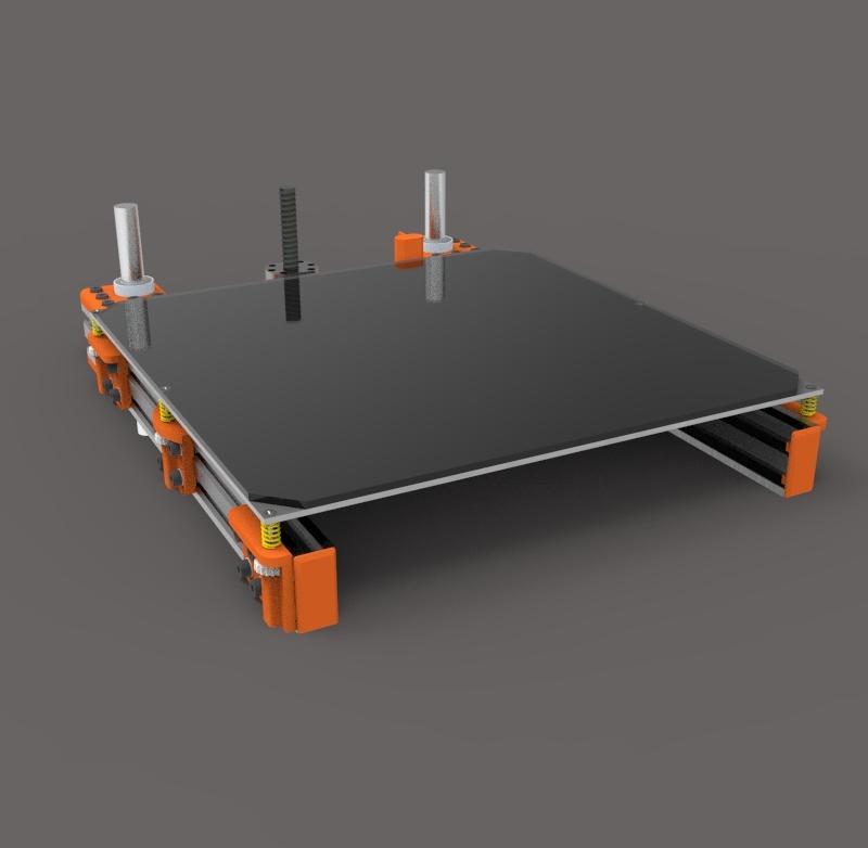 Re-D-Bot v.2 bed model for Simplify3d