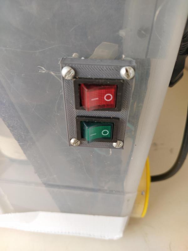 Switch Plate for Rocker Switch KCD1-104