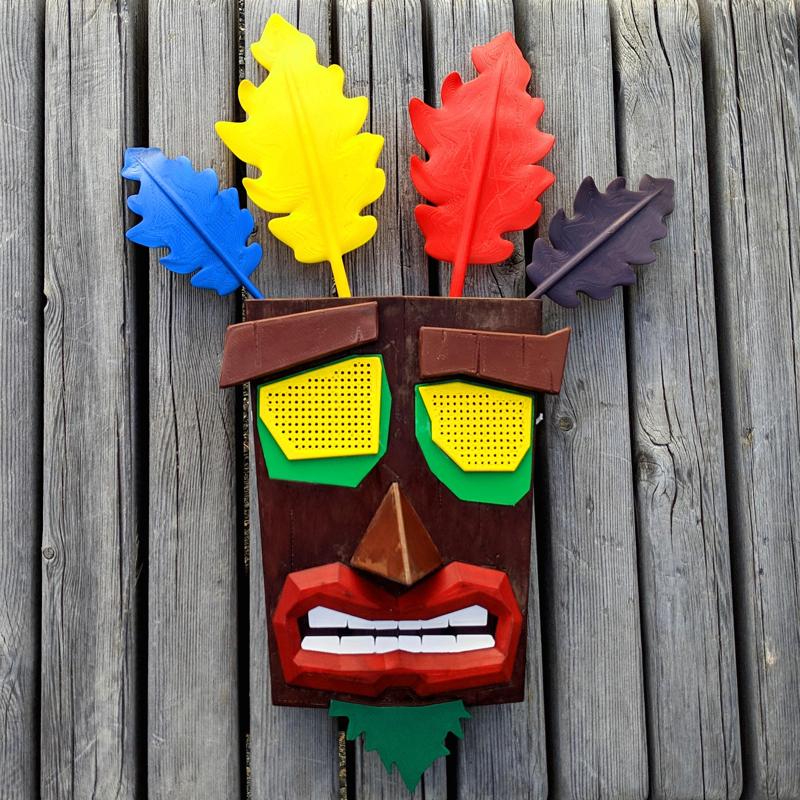 Wearable Aku Aku Mask