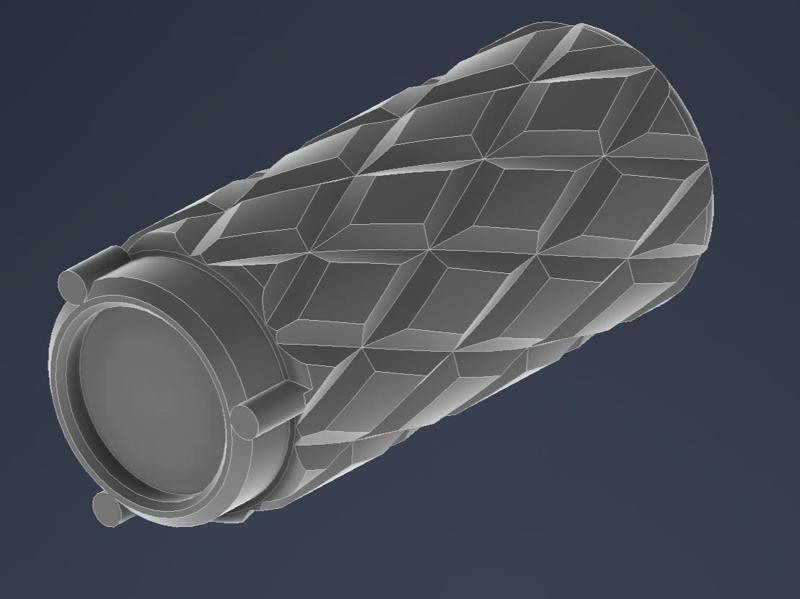 Bezel opener tool for Malkoff MDC flashlight