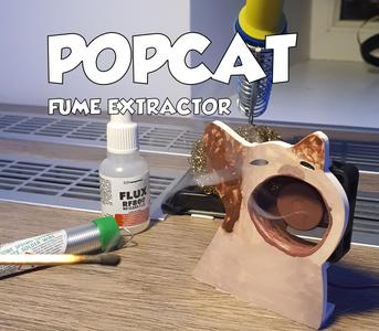 PopCat fume extractor