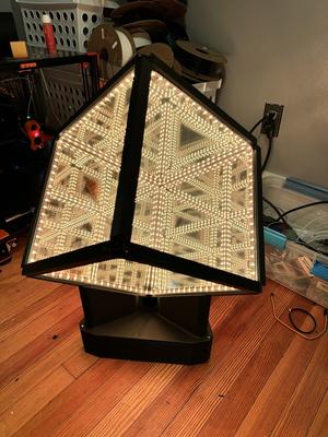 Large Infinity Cube, Easiest Assembly.