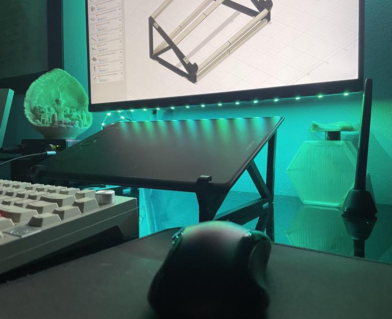 Drawing Tablet Desk Stand (Intended for Huion H610X)