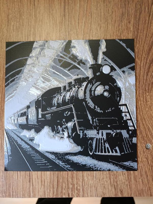 Hueforge "Steam Train"