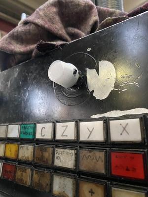 Potenziometro macchina CNC