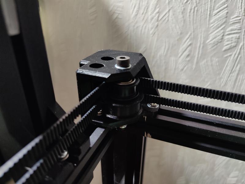 Tronxy X5S corner bearing/idler pulley mounts