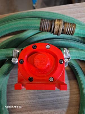 Pump flexible impeller whit 8 toots gear