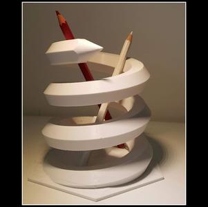 pencil and pen holders
