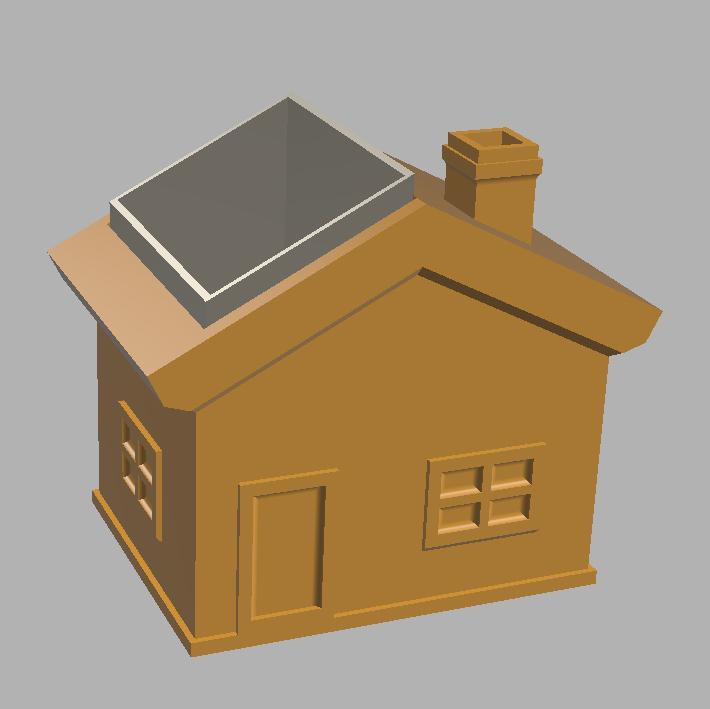 SWEET HOUSE PLANT POT / PEN HOLDER 2
